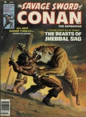 SAVAGE SWORD OF CONAN # 27