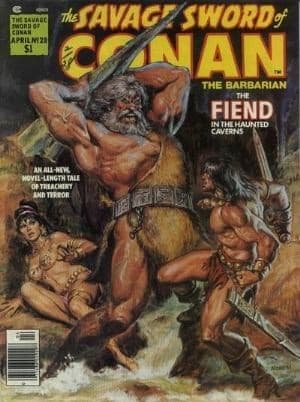 SAVAGE SWORD OF CONAN # 28