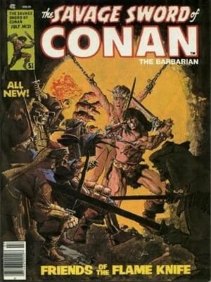 SAVAGE SWORD OF CONAN # 31