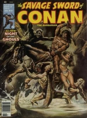 SAVAGE SWORD OF CONAN # 32