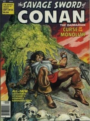 SAVAGE SWORD OF CONAN # 33