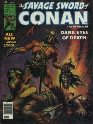 SAVAGE SWORD OF CONAN # 35