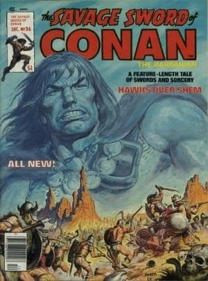 SAVAGE SWORD OF CONAN # 36