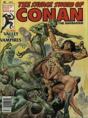 SAVAGE SWORD OF CONAN # 38