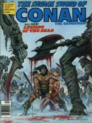 SAVAGE SWORD OF CONAN # 39