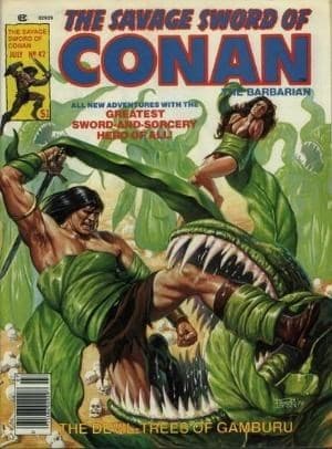 SAVAGE SWORD OF CONAN # 42