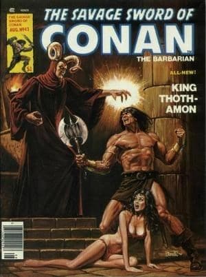 SAVAGE SWORD OF CONAN # 43