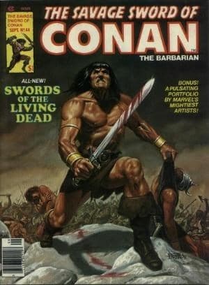 SAVAGE SWORD OF CONAN # 44