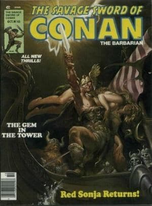 SAVAGE SWORD OF CONAN # 45