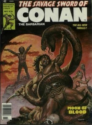 SAVAGE SWORD OF CONAN # 46