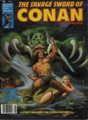 SAVAGE SWORD OF CONAN # 48