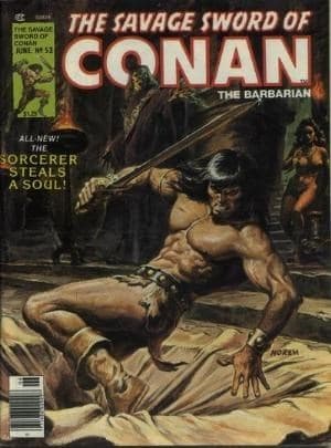 SAVAGE SWORD OF CONAN # 53