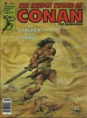 SAVAGE SWORD OF CONAN # 54