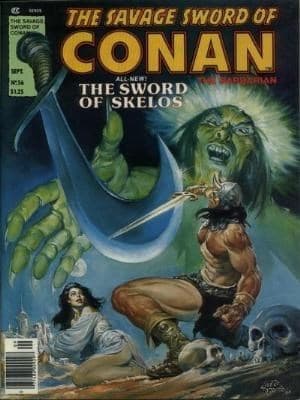 SAVAGE SWORD OF CONAN # 56