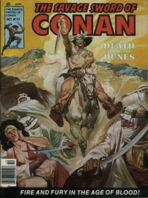 SAVAGE SWORD OF CONAN # 57