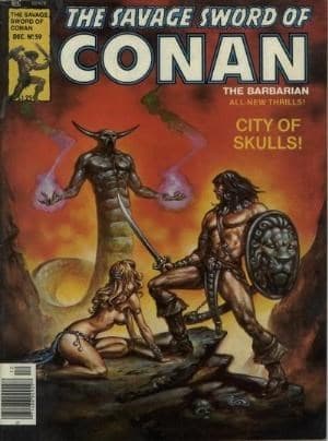 SAVAGE SWORD OF CONAN # 59