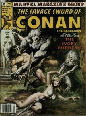 SAVAGE SWORD OF CONAN # 60