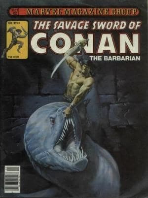SAVAGE SWORD OF CONAN # 61