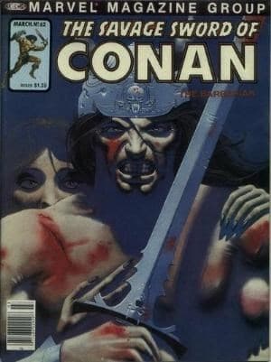SAVAGE SWORD OF CONAN # 62