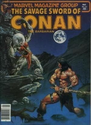 SAVAGE SWORD OF CONAN # 64