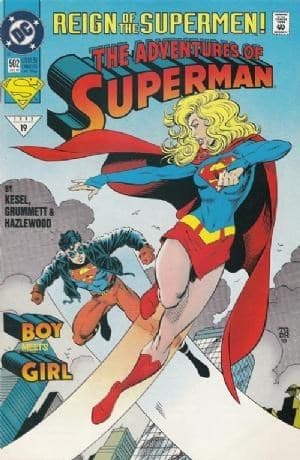 ADVENTURES OF SUPERMAN # 502