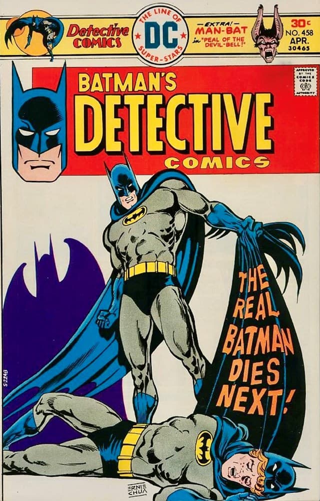 DETECTIVE COMICS # 458