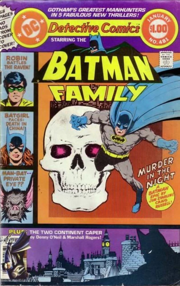 DETECTIVE COMICS # 481