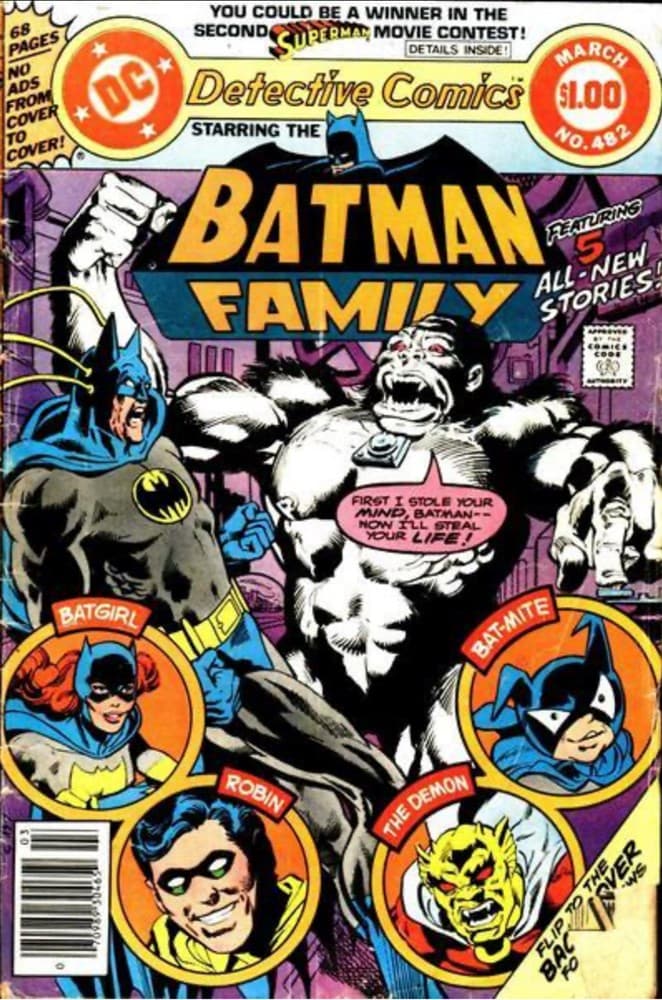 DETECTIVE COMICS # 482