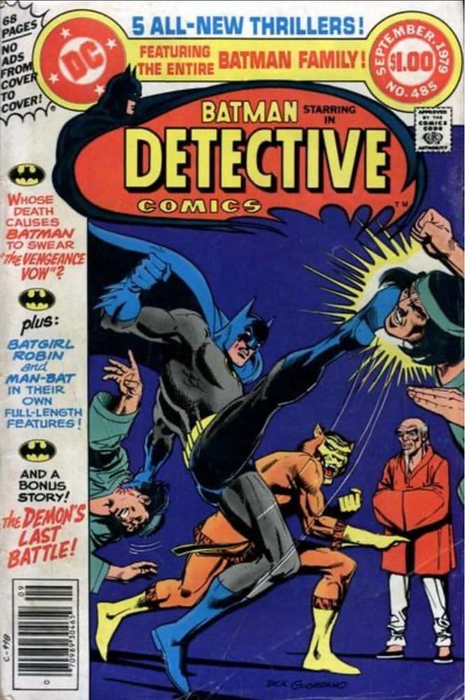 DETECTIVE COMICS # 485