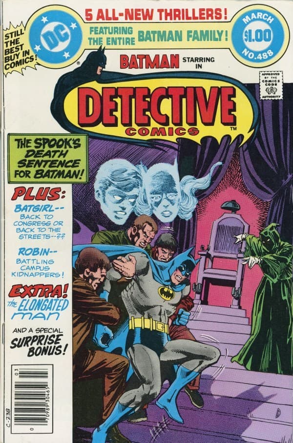 DETECTIVE COMICS # 488