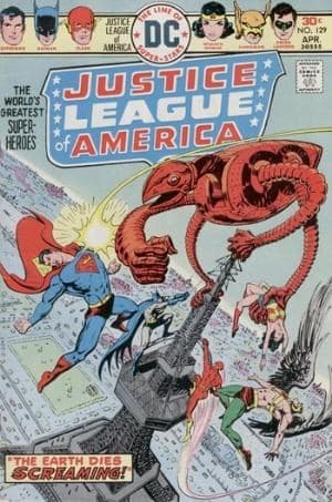 JUSTICE LEAGUE OF AMERICA # 129