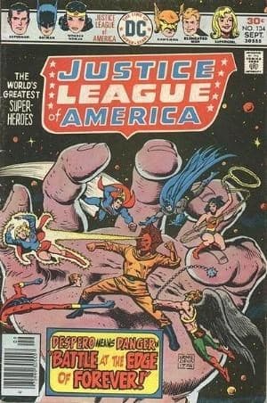 JUSTICE LEAGUE OF AMERICA # 134