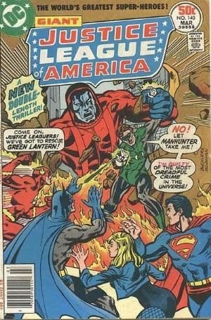 JUSTICE LEAGUE OF AMERICA # 140