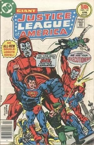 JUSTICE LEAGUE OF AMERICA # 141