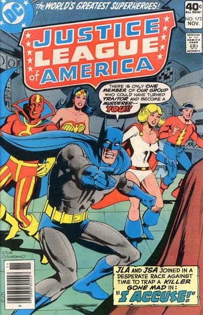 JUSTICE LEAGUE OF AMERICA # 172