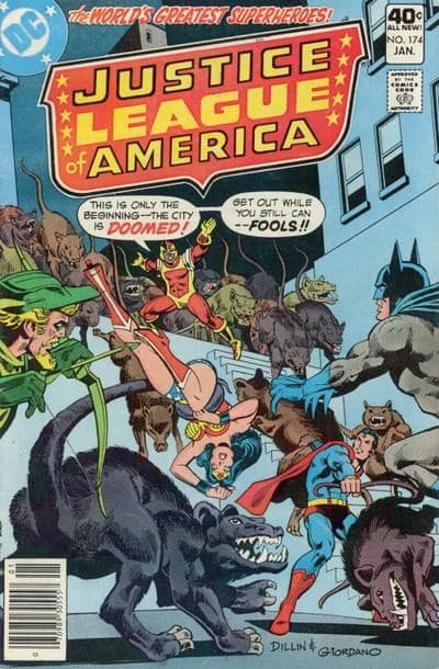 JUSTICE LEAGUE OF AMERICA # 174