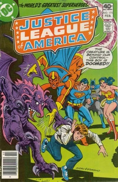 JUSTICE LEAGUE OF AMERICA # 175