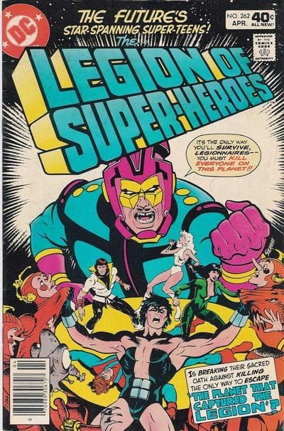 LEGION OF SUPER-HEROES # 262