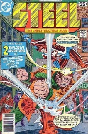 STEEL, THE INDESTRUCTIBLE MAN # 3