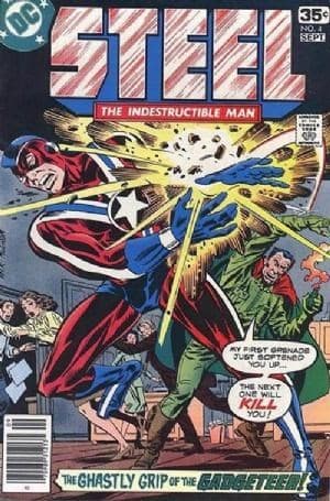 STEEL, THE INDESTRUCTIBLE MAN # 4
