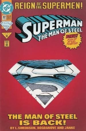SUPERMAN: THE MAN OF STEEL # 22