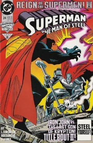 SUPERMAN: THE MAN OF STEEL # 24
