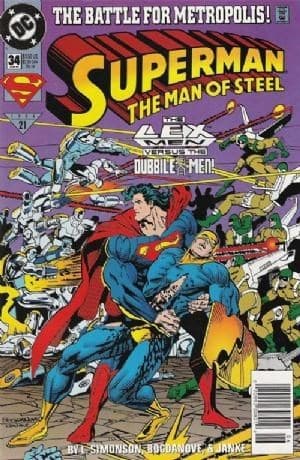 SUPERMAN: THE MAN OF STEEL # 34