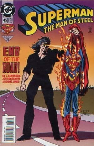 SUPERMAN: THE MAN OF STEEL # 45