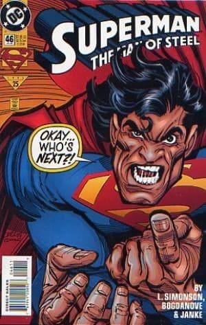 SUPERMAN: THE MAN OF STEEL # 46
