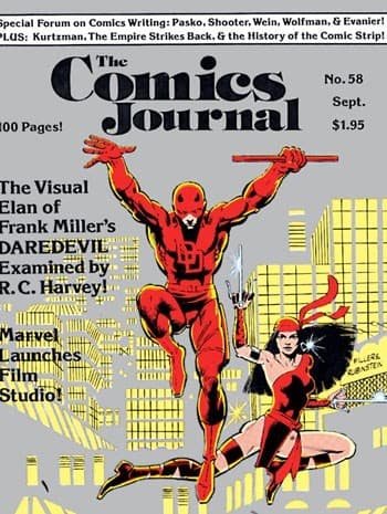 THE COMICS JOURNAL # 58