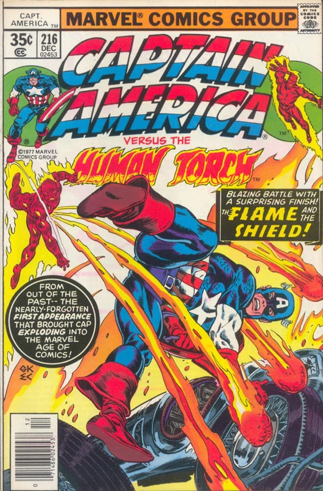 CAPTAIN AMERICA # 216