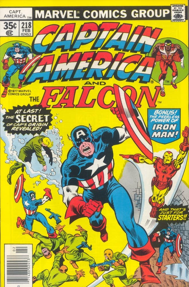 CAPTAIN AMERICA # 218