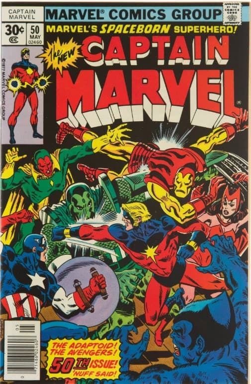 CAPTAIN MARVEL # 50