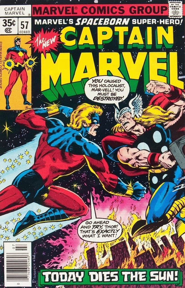CAPTAIN MARVEL # 57